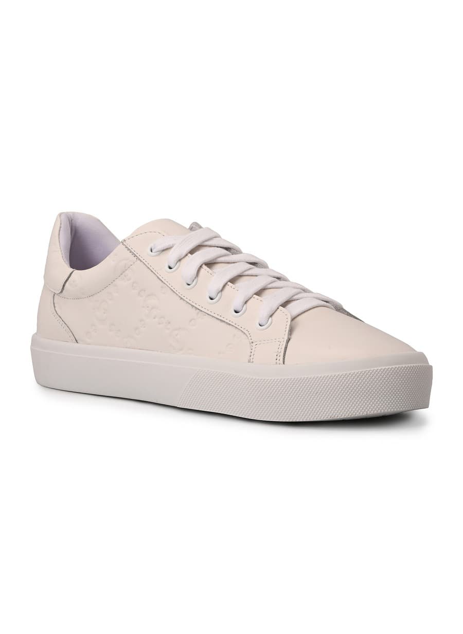 White Bianco Metallic Sneakers