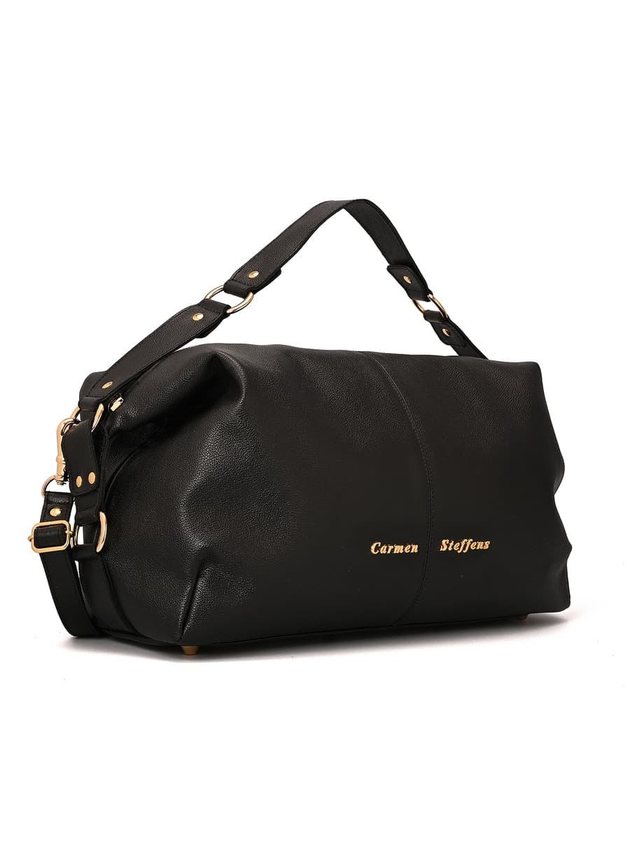Black Slouch Shoulder Bag