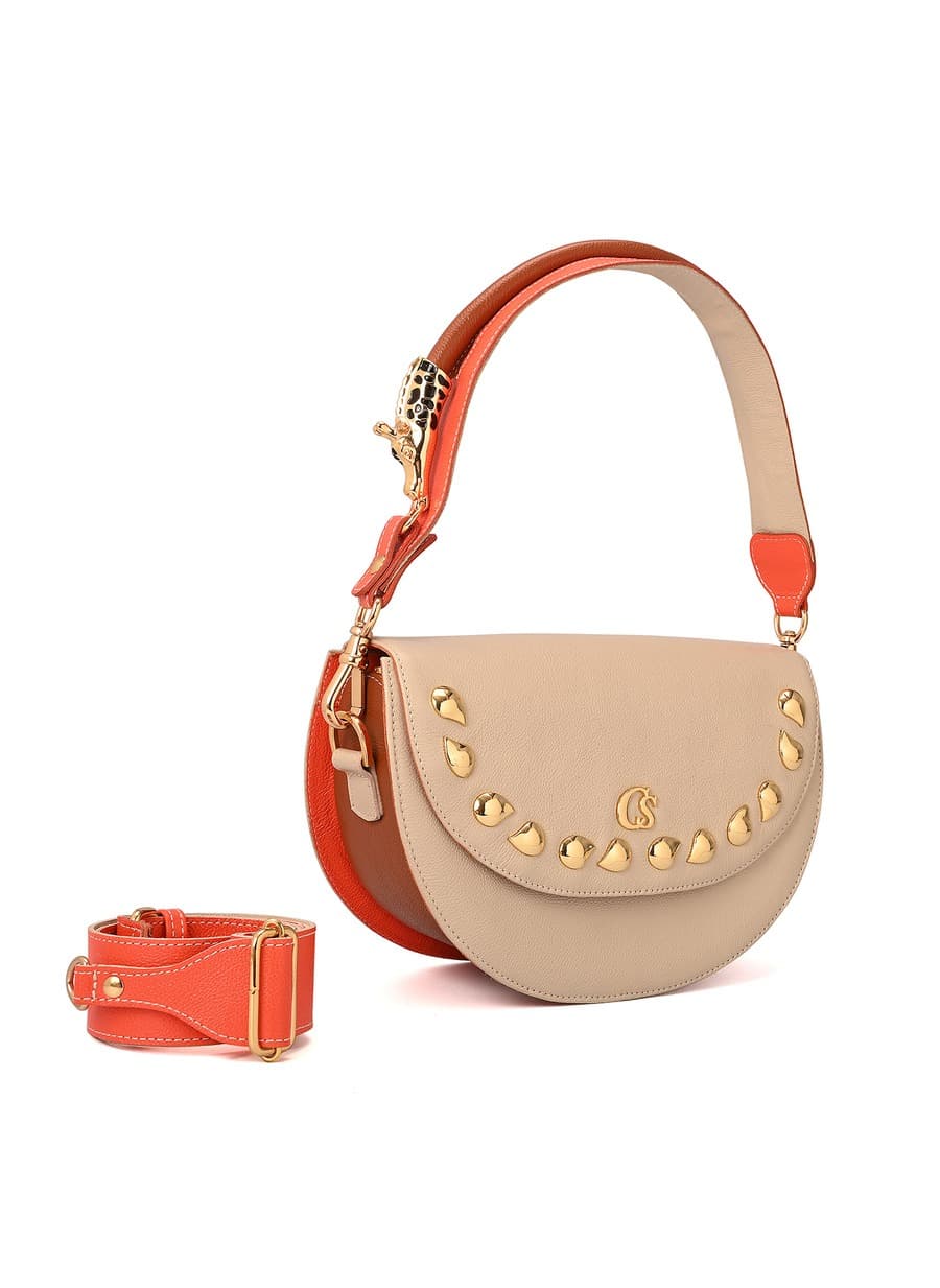 Off-white Saddle Bag