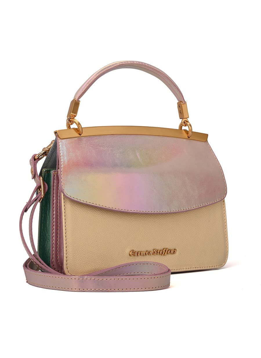 Furtacolor Leather Crossbody Bag