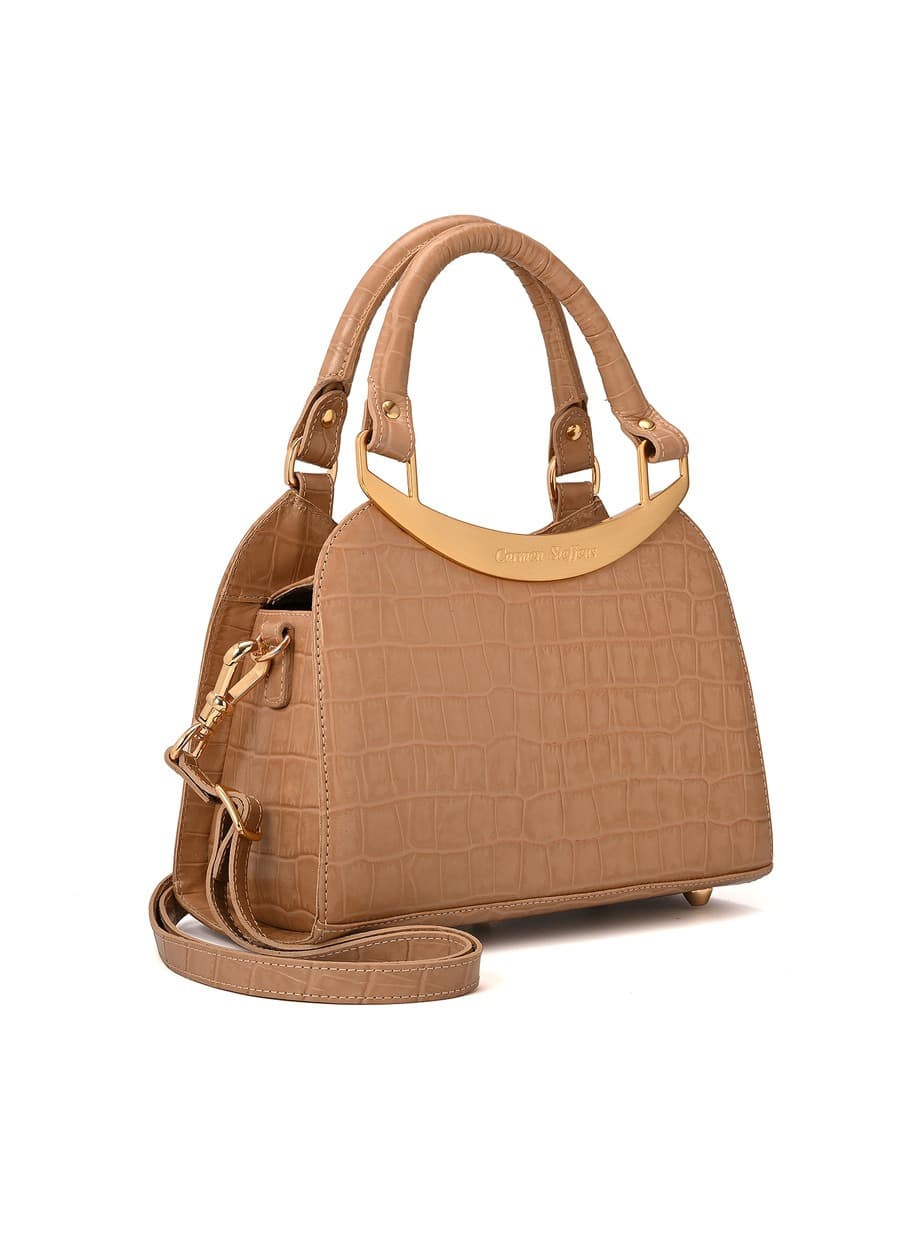 Beige Camel Classic Bag