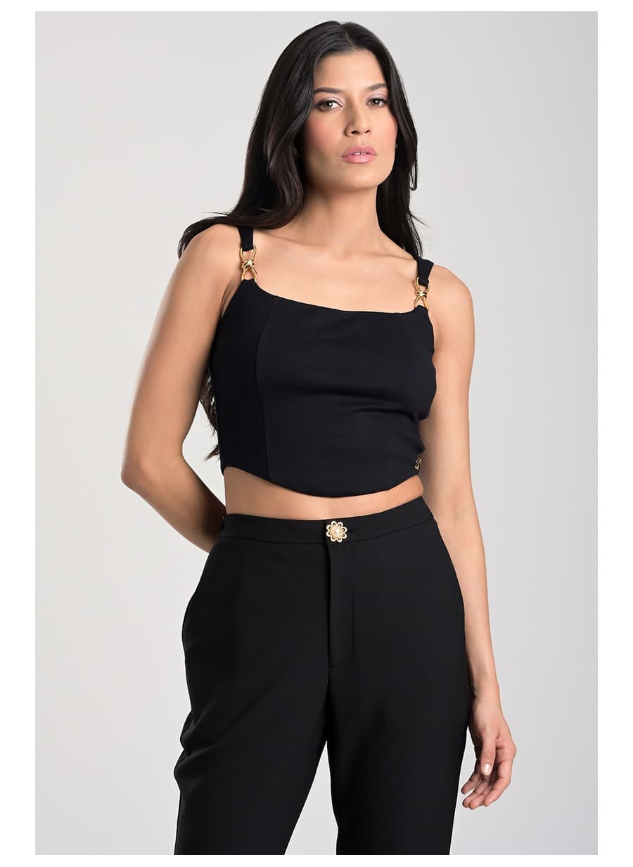 Black Corset Top