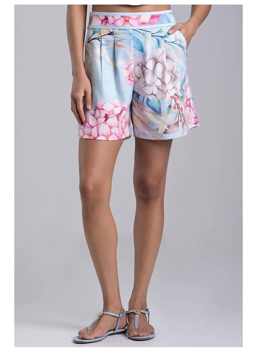 Printed Tailored Shorts