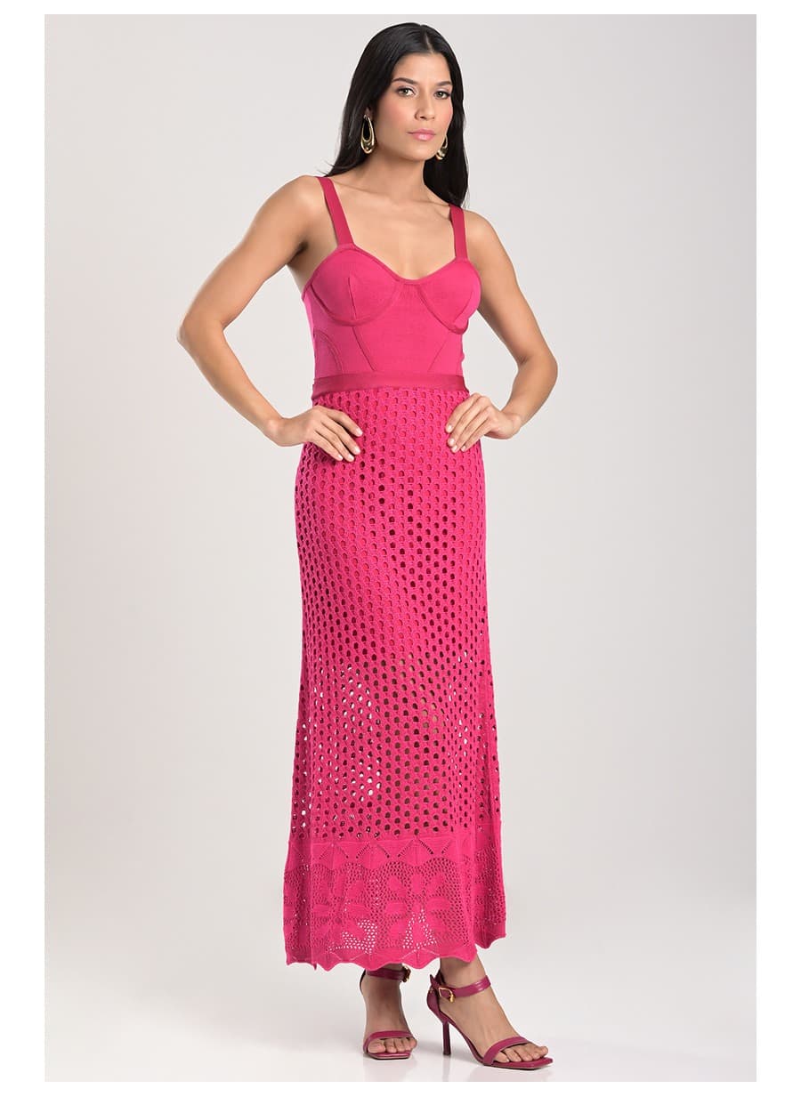 Pink Corset Dress