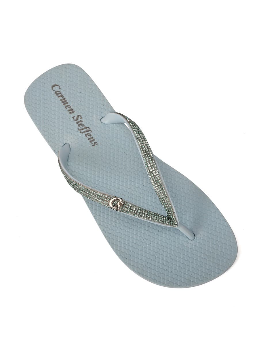 Baby Blue Flip-Flops