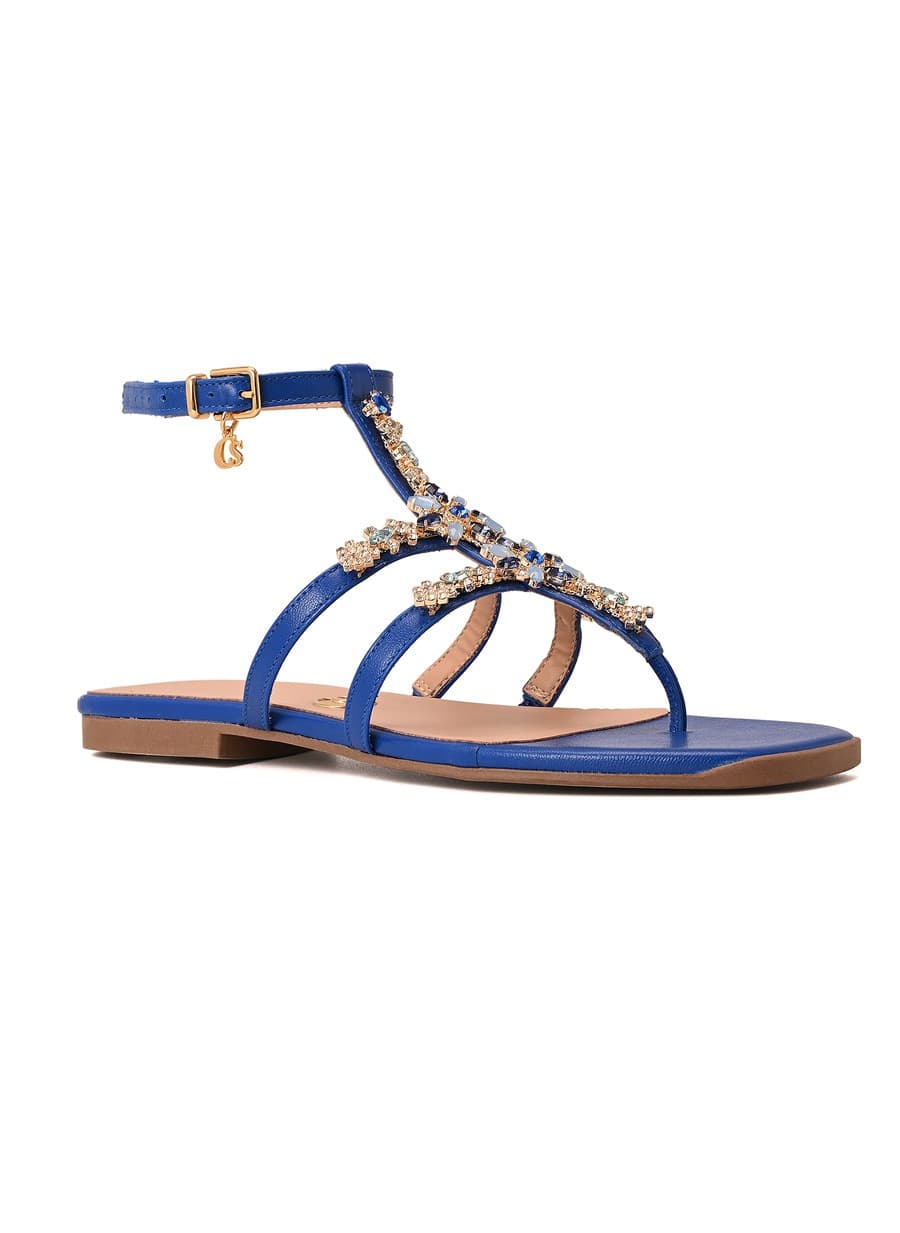 Flat Cristal Azul