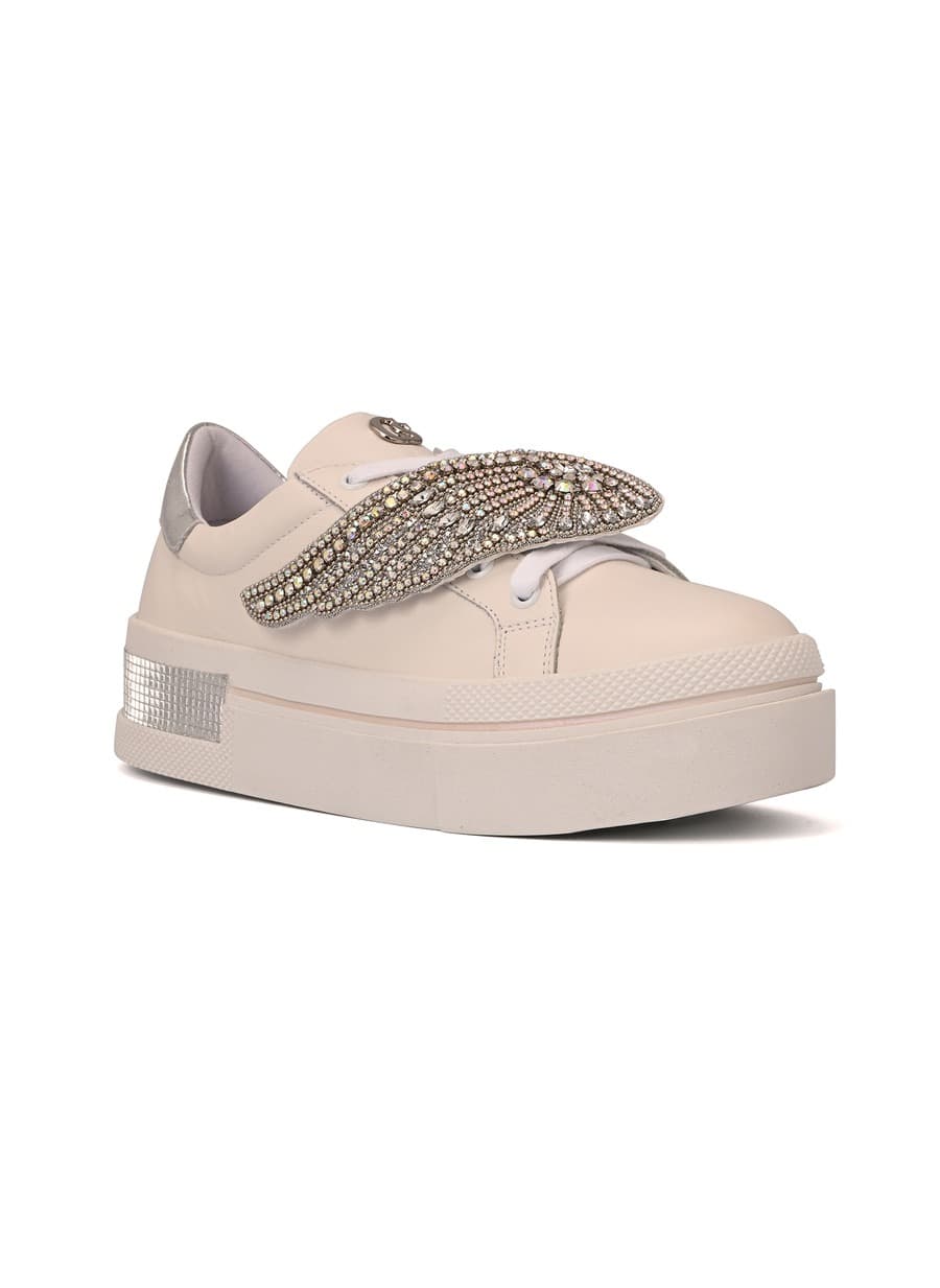 Cristal Wing Bianco Sneakers