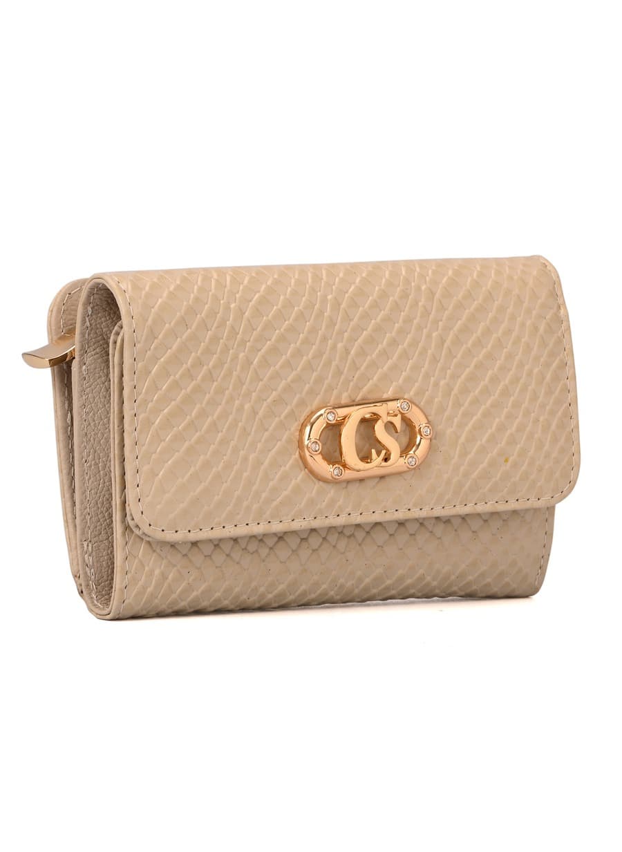 CS Wallet with Black Crystals