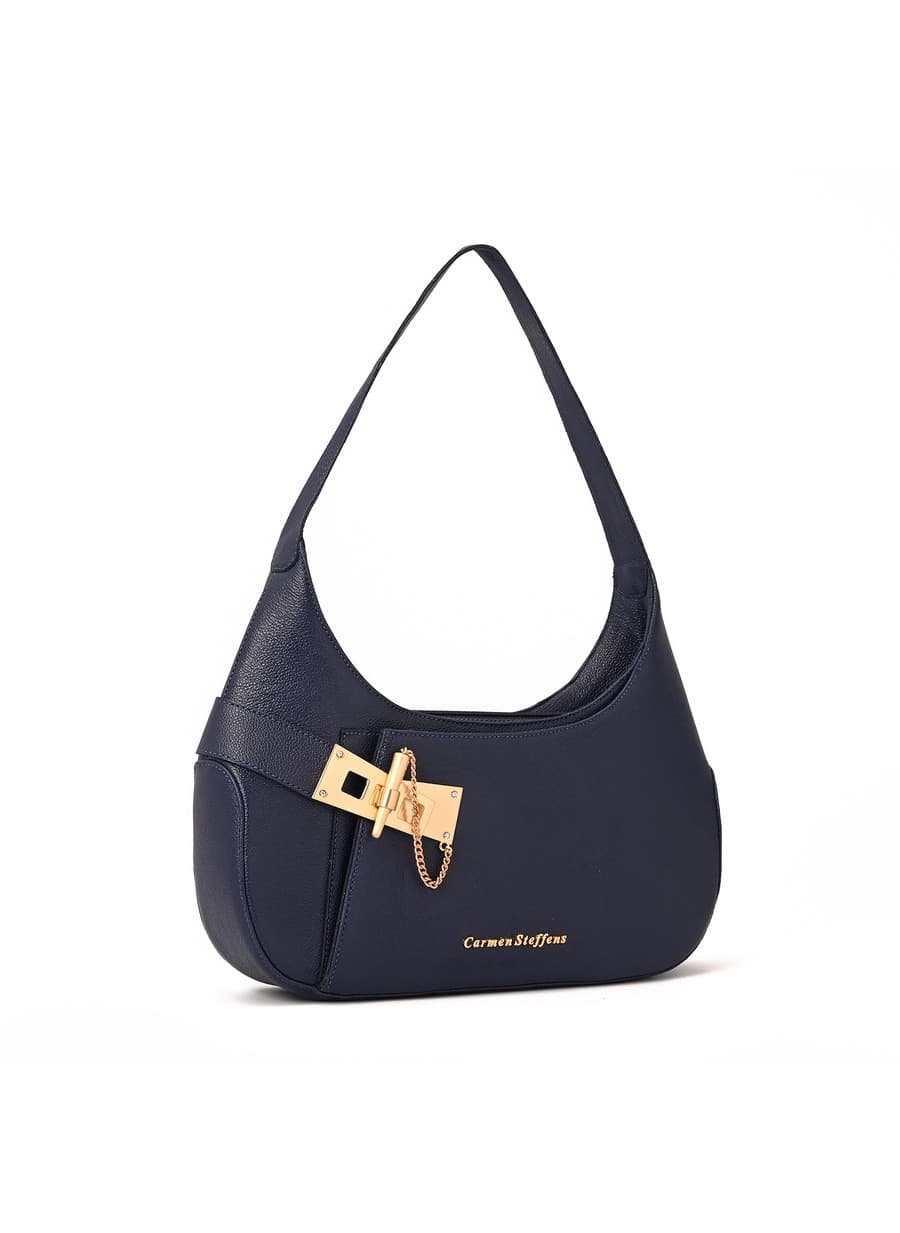 Hobo Bag Golden Clasp Nefertiti