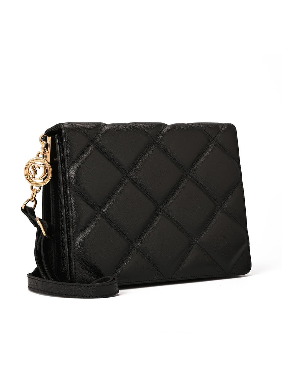 Quilted Bag Minimal Black