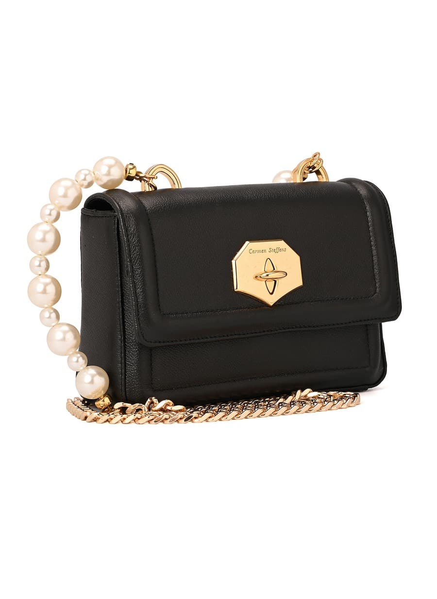 Crossbody Bag Pearl Black