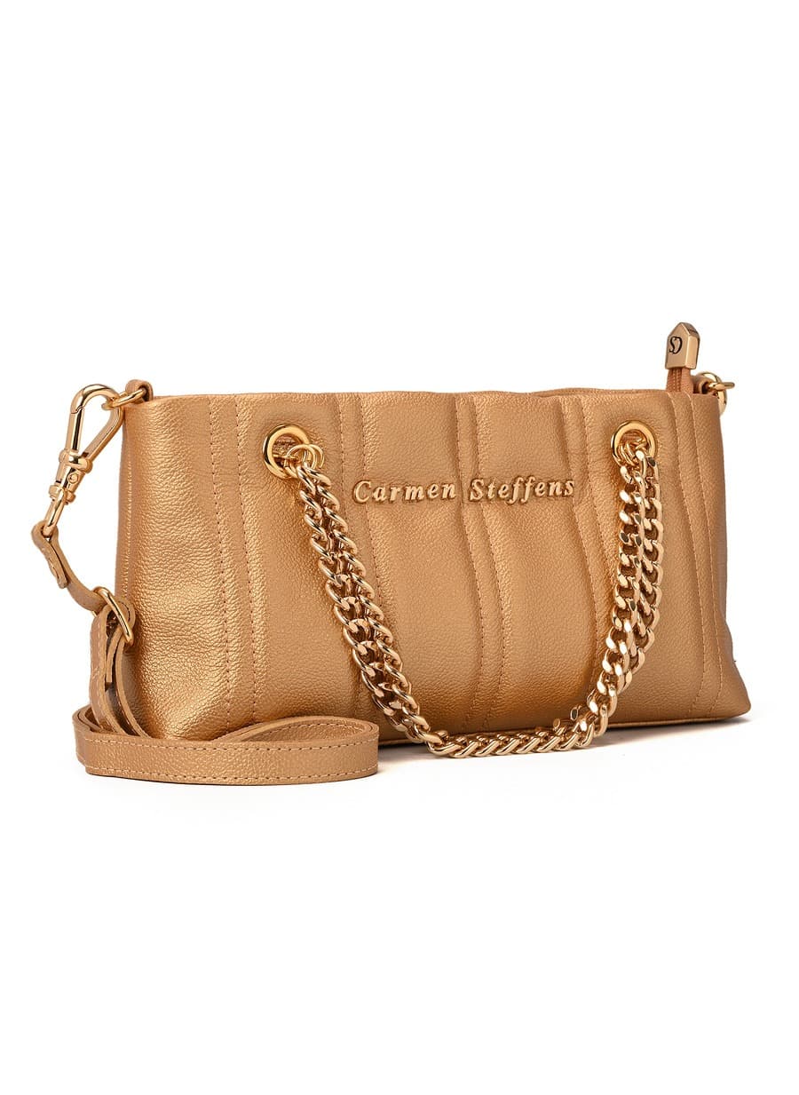Quilted Bag Chains Golden