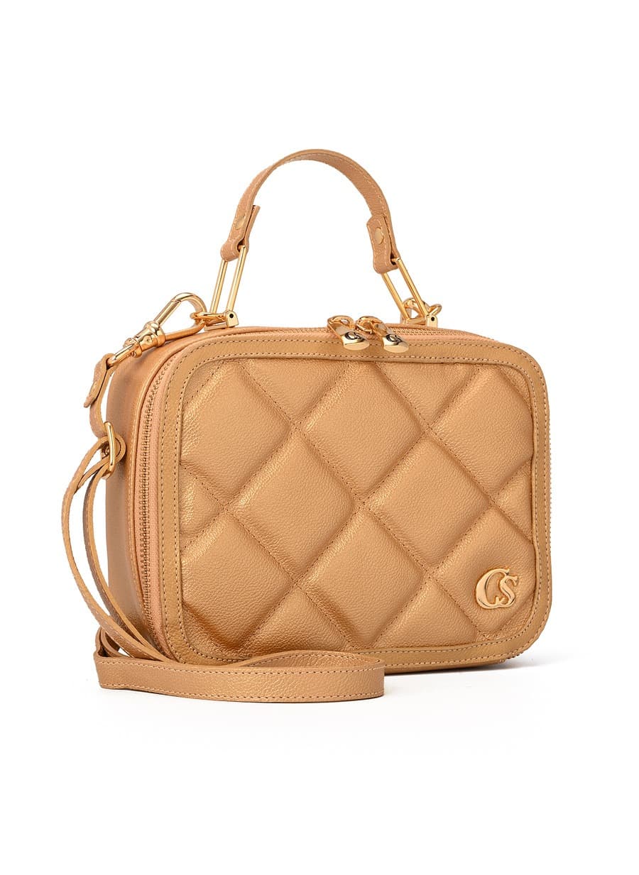 Quilted Bag Classic Golden