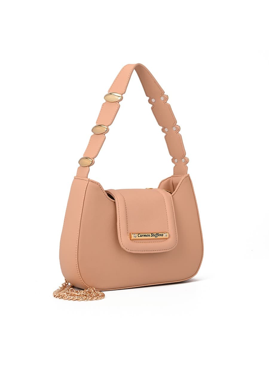 Hobo Bag Metals Blush