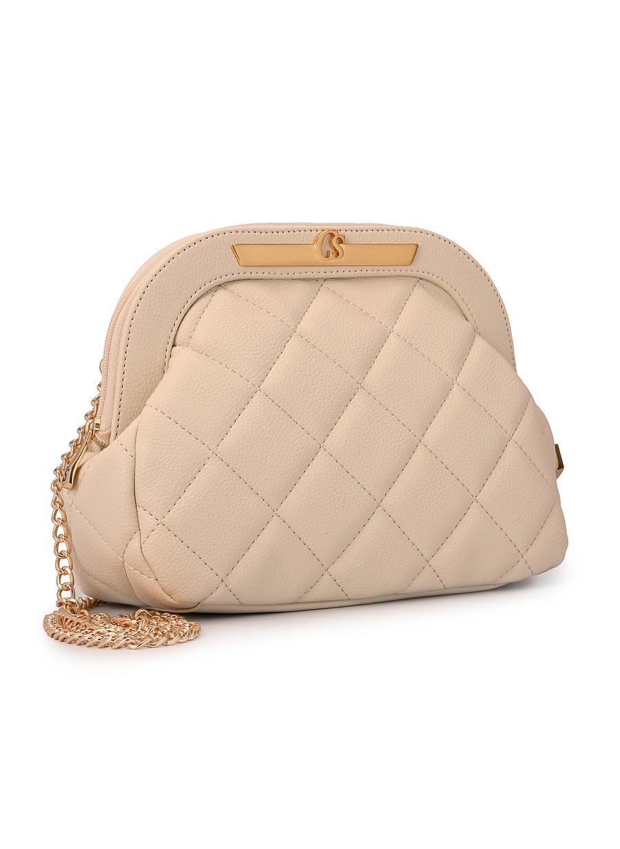 Quilted Bag Cs Off-white