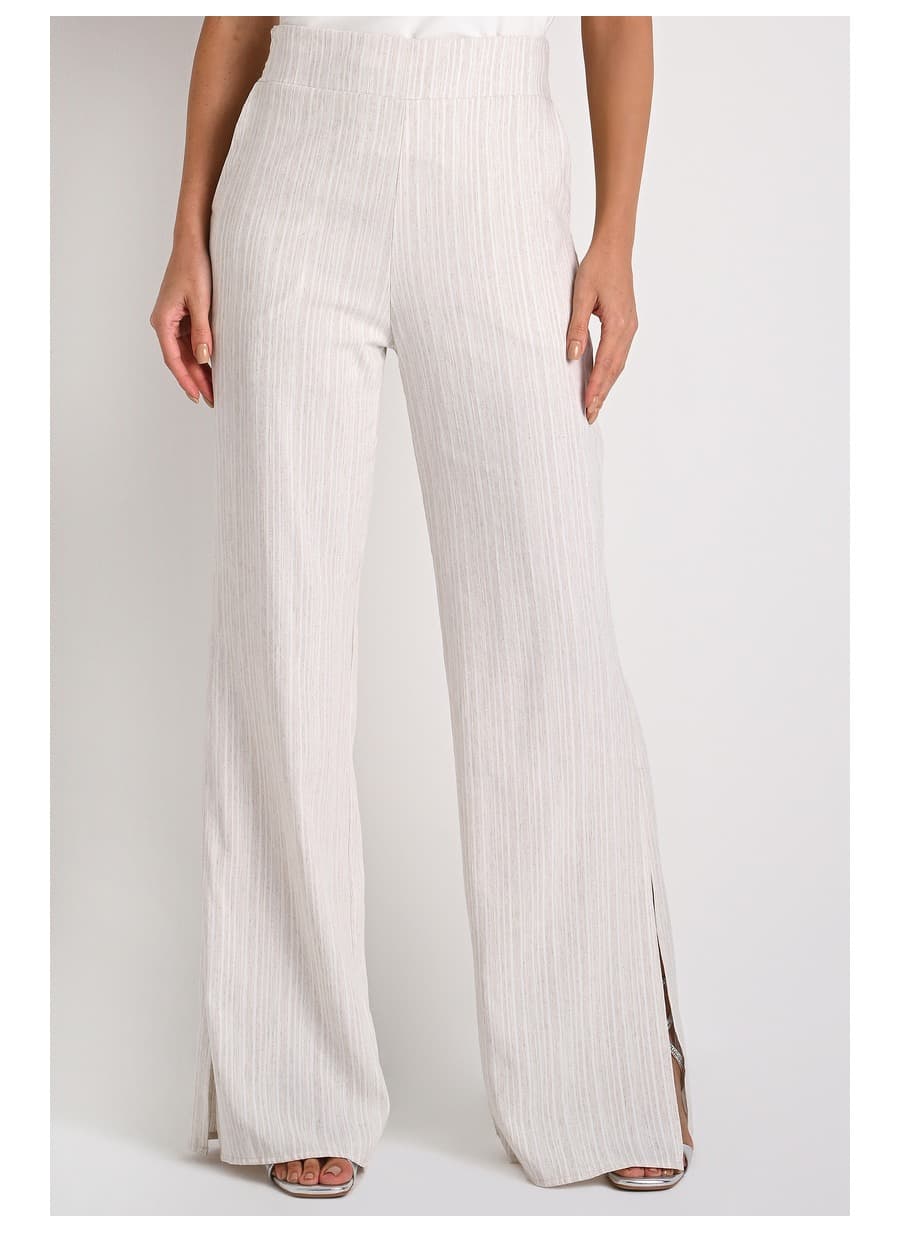 Palazzo Pants With Side Slits