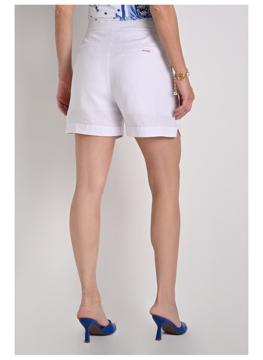Differentiated Hem Bianco Shorts
