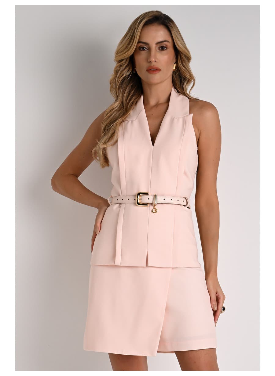 Max Collar Lily Pink Vest