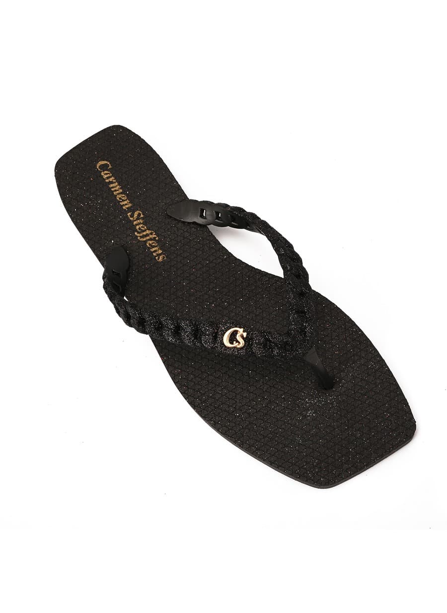Flip-Flops Black Shine