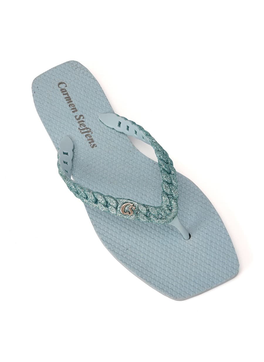 Baby Blue Elos Flip-Flops